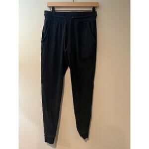 Alphalete Black Cotton  Joggers